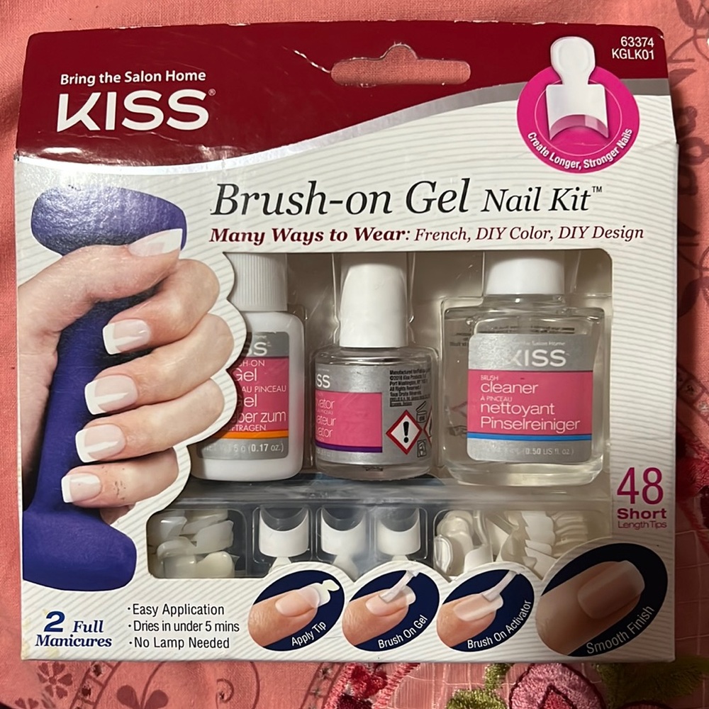 Brush-on Gel Nail Kit